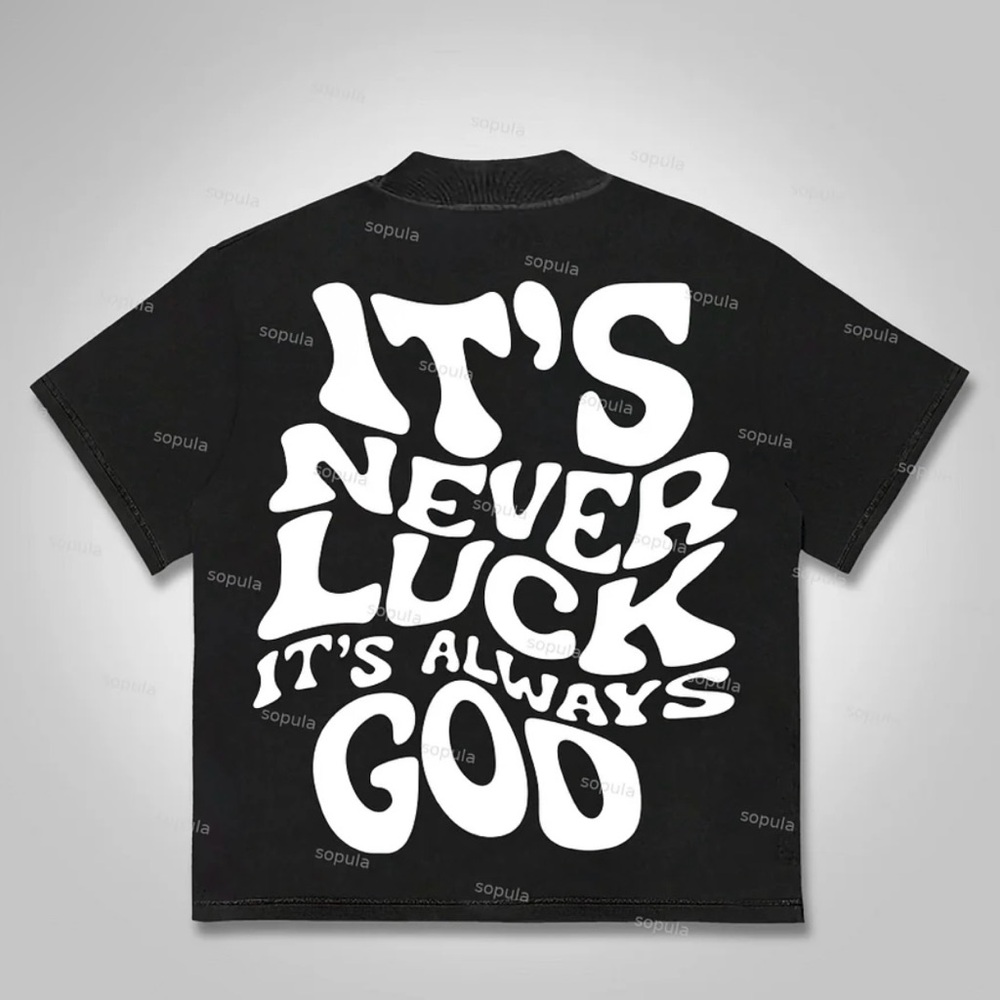 Black Graphic T-Shirt